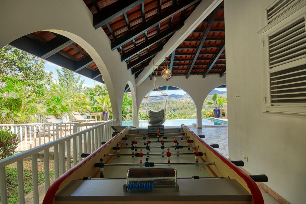 Location villa 4 chambres Trois Ilets Martinique - Baby foot